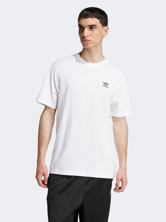 Adidas Trefoil Essentials Men Original T-Shirt White