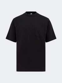 تي شيرت رجالي لايف ستايل ذا نورث فيس دوم مسترخي أسود