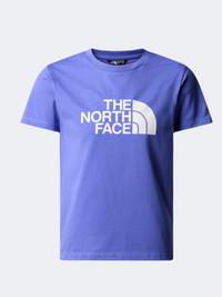 The North Face تيشيرت أولاد كاجوال إيزي دوبامين بلو