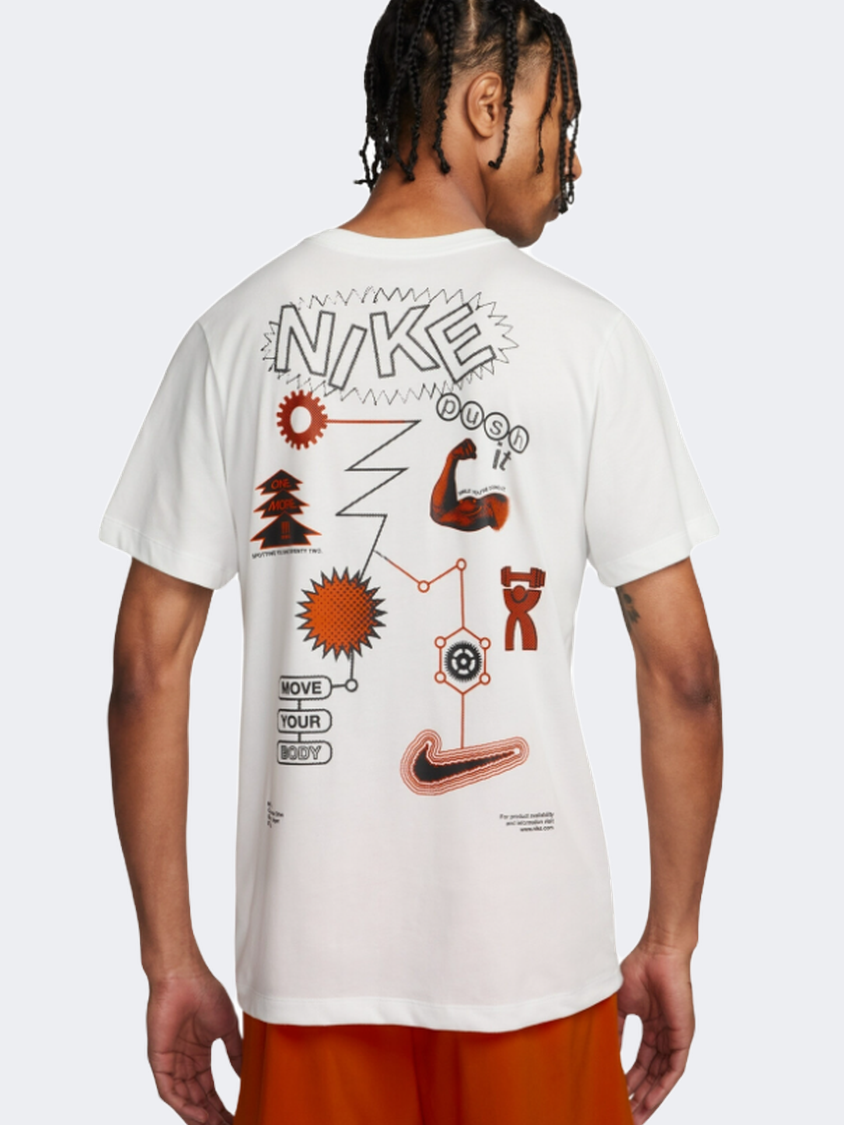 Tシャツ・カットソー Nike AS MNK DF TEE IYKYK FITNESS NIKE AS M NK DF TEE IYKYK RUN SU24 FV8385-010 T-SHIRT SHORT