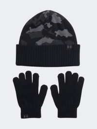 Under Armour كومبو قبعة تدريب أولاد سوداء