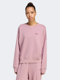 Adidas Essentails Colordrop Crew Women Sportswear Sweatshirt Magic Mauve/Maroon