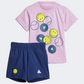 Adidas X Smileyworld Baby-Girls Sportswear Set Lilac/ Blue