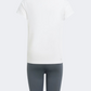 طقم ملابس رياضية للأطفال-بنات Adidas Essentials 3 Stripes أبيض/كربون