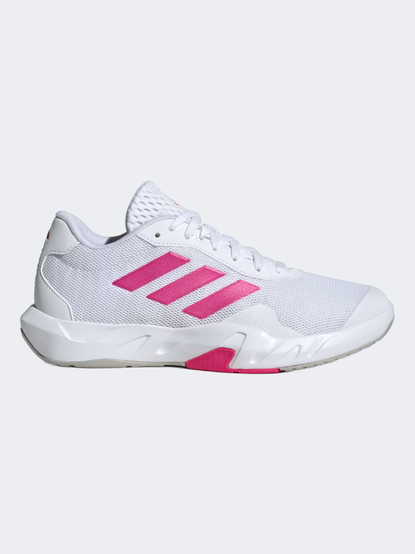 Adidas Amplimove Women Training Shoes White/Pink/Grey