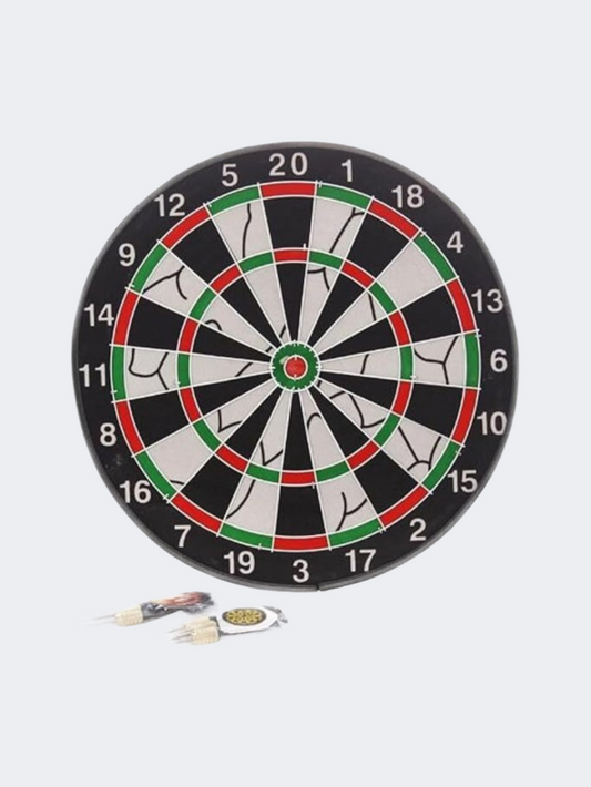 Joerex 12 Inch Flocking Dart Dartboard Multicolor