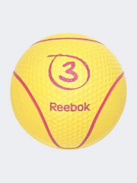 إكسسوارات Reebok كرة طبية للياقة البدنية للرجال والنساء وزن 3 كجم صفراء