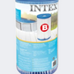Intex Filter Cartridge Beach Cartridge Blue And White 29005