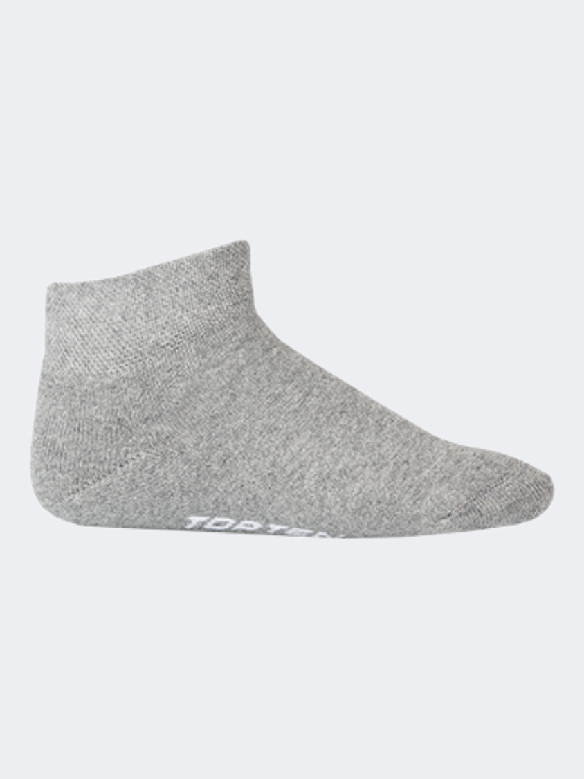 TopTen Ankle Half Cushion Unisex Lifestyle Sock Grey