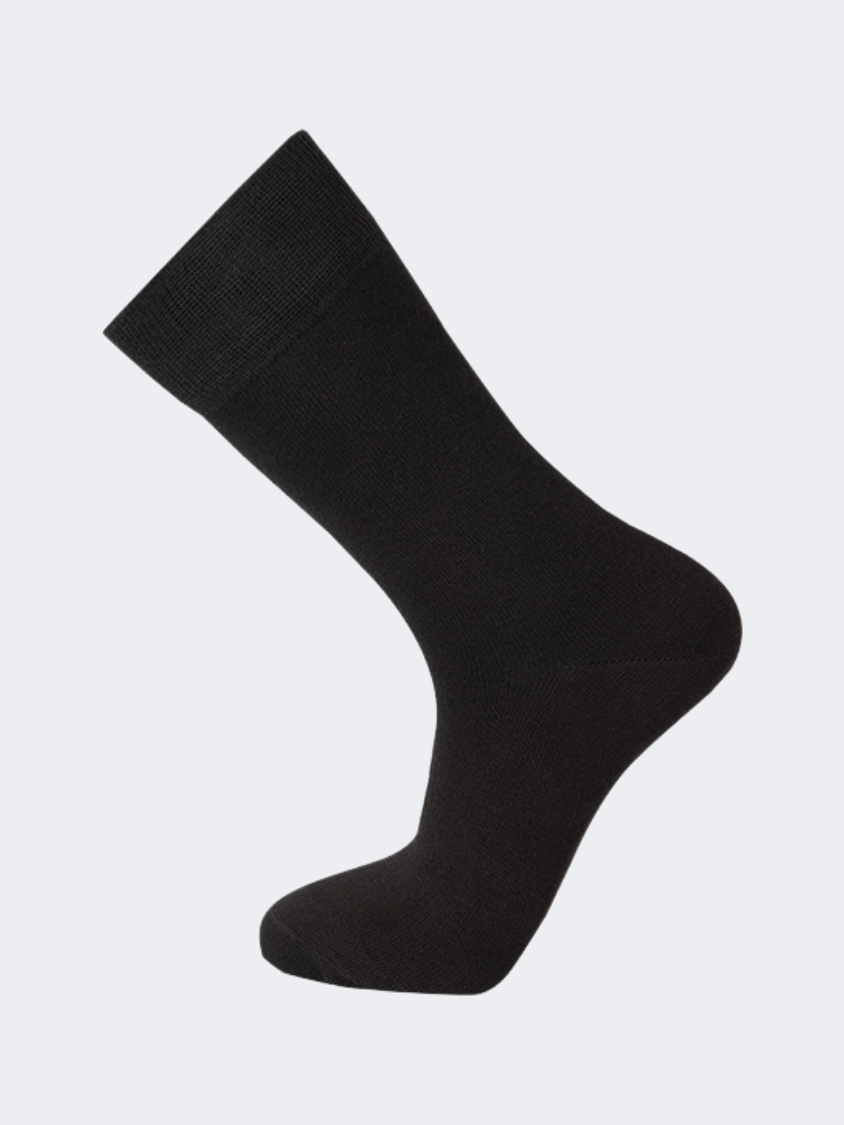 TopTen Crew Sock No Cushion Unisex Lifestyle Sock Black