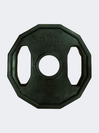 أوزان مطلية بالمطاط من فيتنس فاكتوري 5 كجم باللون الأسود