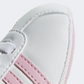 Adidas Vl Court 2.0 Crib Crib-Girls Lifestyle Espadrilles White And Pink F36603