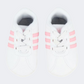 Adidas Vl Court 2.0 Crib Crib-Girls Lifestyle Espadrilles White And Pink F36603