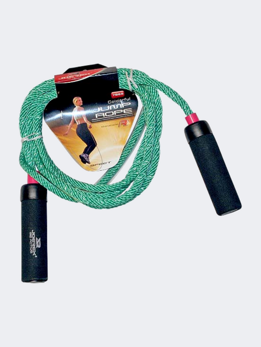 Joerex Accessories  7865 9 Feet Jump Rope Foam Handle/Nylon colorful