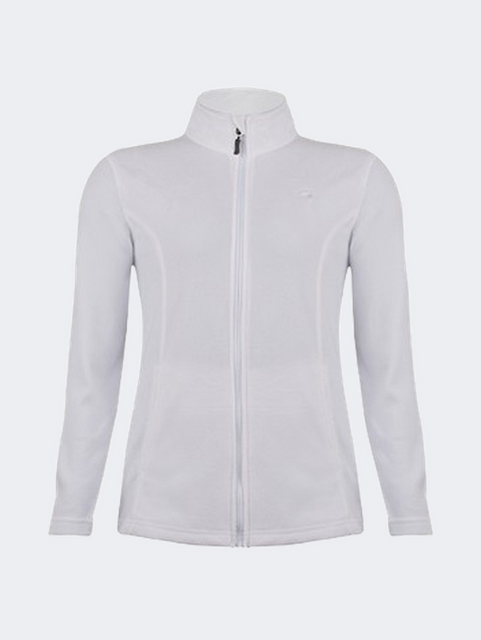 Top Ten Soft Women Skiing Fleece Jacket White
