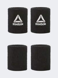 Reebok رباط معصم رياضي لياقة أسود