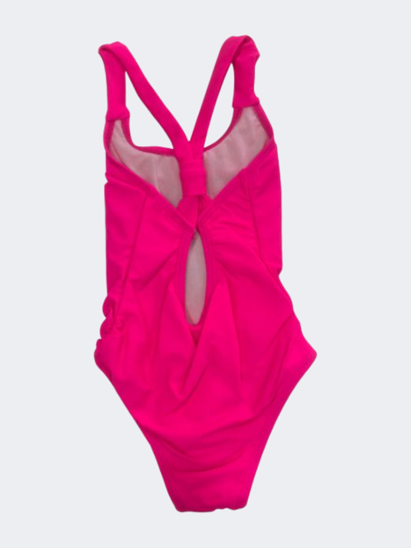 Topten One-Piece Swim Suit Girls  Beach Monokini Pink Ung017