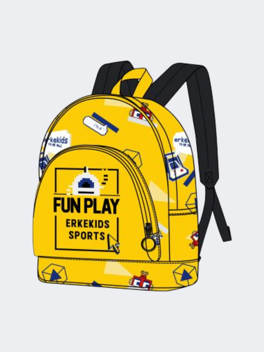Erke Backpack Training Bag yellow