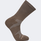 Topten Unisex Ankle High Hiking Socks Coyote