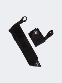 أشرطة معصم لتعزيز القوة من فيتنيس فاكتوري باللون الأسود