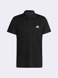 Adidas Train Essentials Men Training Polo Short Sleeve Black/White