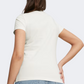 Puma Team Graphic Women Lifestyle T-Shirt Warm White