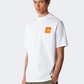 The North Face Boxy Men Lifestyle T-Shirt White/Orange