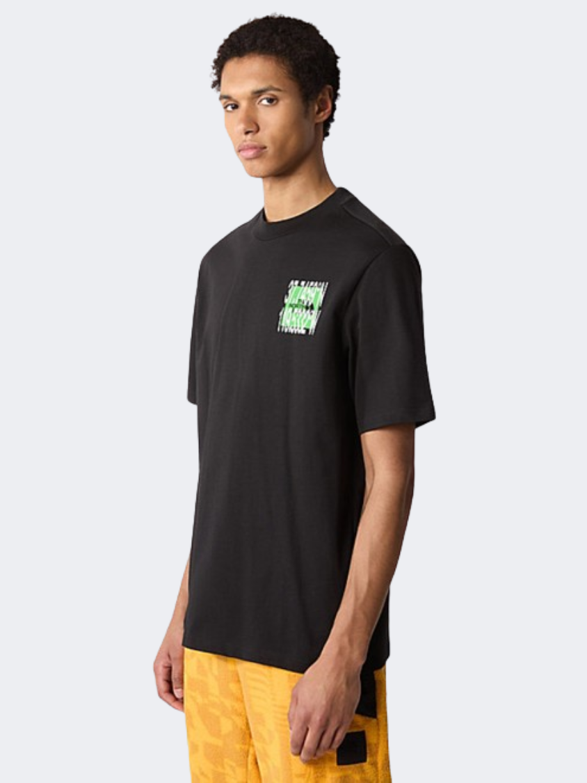 تيشيرت لايف ستايل رجالي من The North Face Boxy باللون الأسود – Mike ...