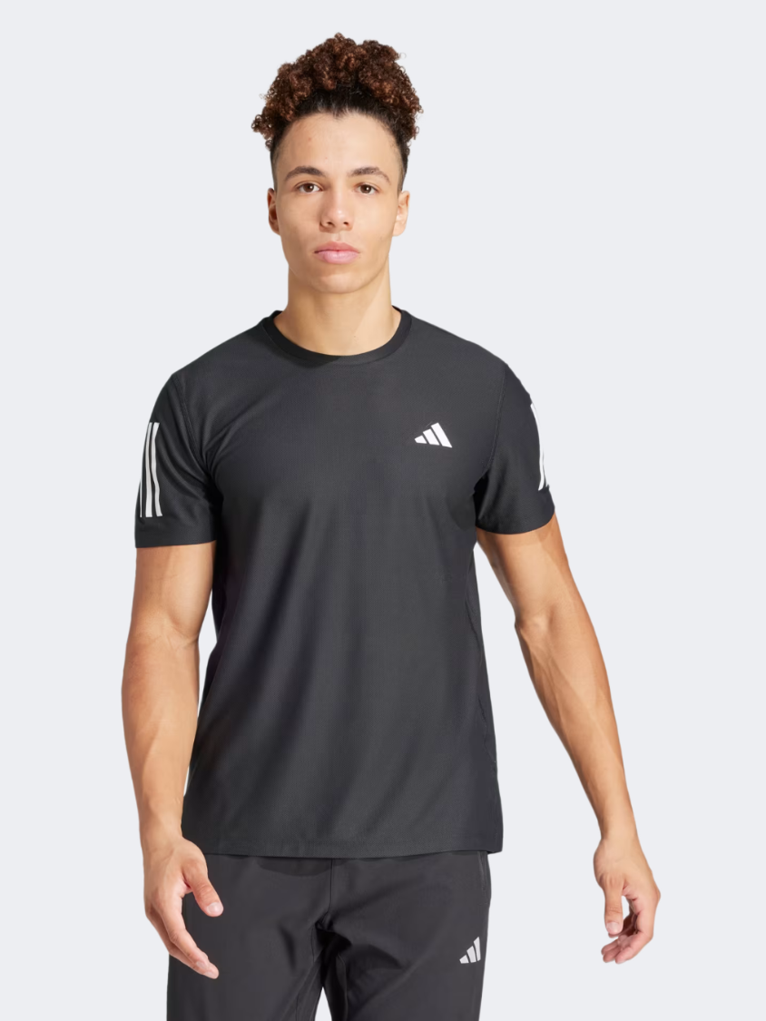 Adidas Own The Run Men Running T-Shirt Black
