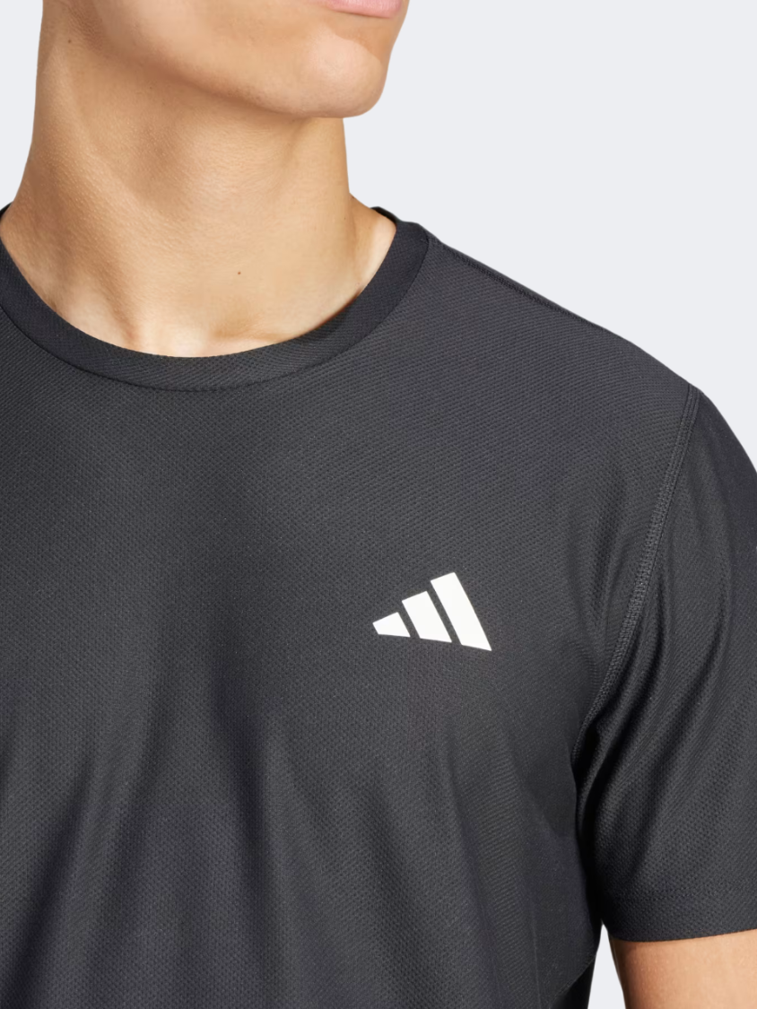 Adidas Own The Run Men Running T-Shirt Black