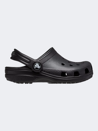 شبشب Crocs Classic Clog للأطفال الرضع للجنسين أسود للاستخدام اليومي
