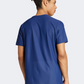 Adidas Own The Run Men Running T-Shirt Dark Blue