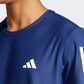 Adidas Own The Run Men Running T-Shirt Dark Blue