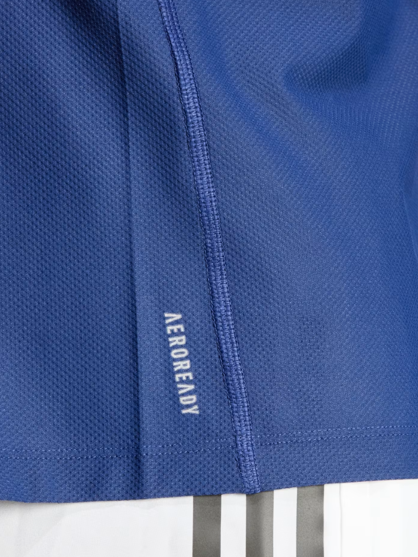 Adidas Own The Run Men Running T-Shirt Dark Blue