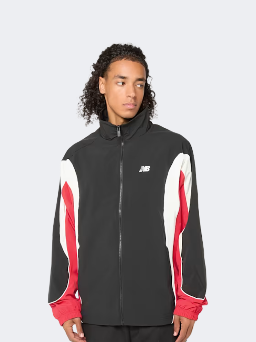 New Balance In Game Woven Men Lifestyle Track Top Black