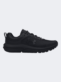 Under Armour Assert 10 Gs-Boys Running Shoes Black/White