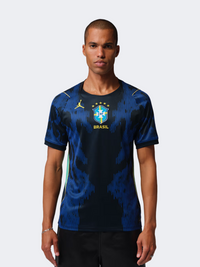 تيشيرت كرة القدم الرجالي Nike Club Brazil Football Stadium Away 2026 لون أزرق ملكي/أسود