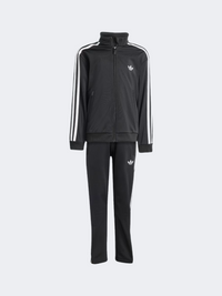 بدلة رياضية Originals من Adidas فايردبيرد صغيرة للجنسين أسود/أبيض