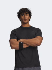 تيشيرت تدريب رجالي Under Armour Tech Vent Vhs Jacquard أسود