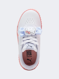 حذاء نمط حياة بنات Puma X Hello Kitty And Friends Carina 3.0 أبيض/وردي فواكه