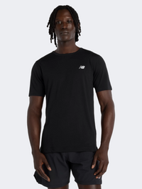 تيشيرت أداء رجالي من New Balance سبورت إسينشالز يوتيليتي أسود