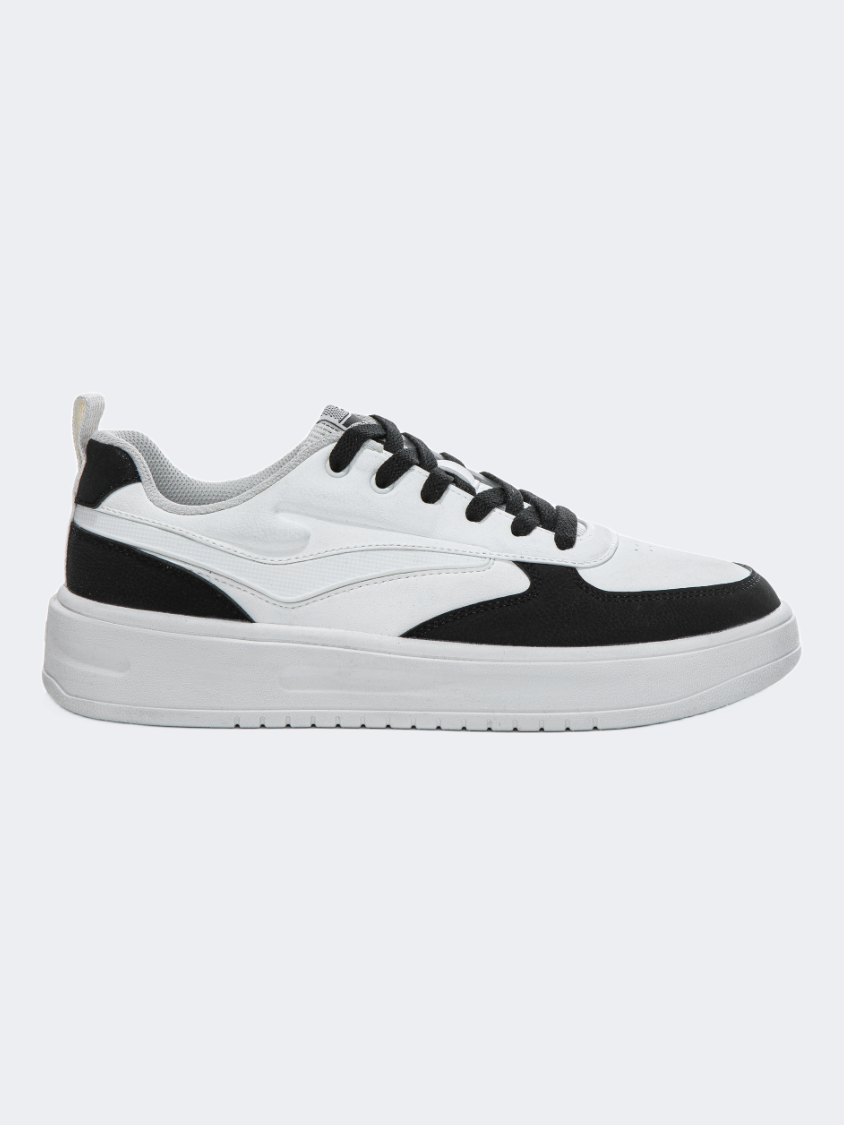 Erke Skateboard Men Lifestyle Shoes Light White/Black