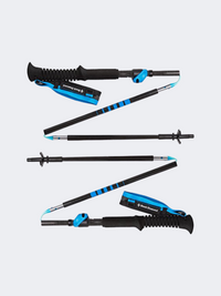 عصا مشي للجنسين Black Diamond Distance Carbon Flz أزرق وأسود