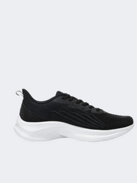 Erke Cushionning Men Running Shoes Black/White