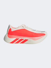 حذاء الجري للنساء Adidas Hyperboost Edge أبيض/سولار توربو
