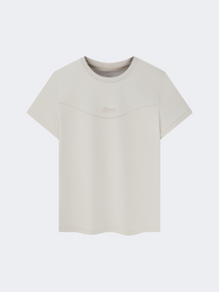 تي شيرت تدريب نسائي من إركي أزرق فاتح/رمادي