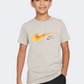 Nike Sportswear Boys Lifestyle T-Shirt Iron Ore