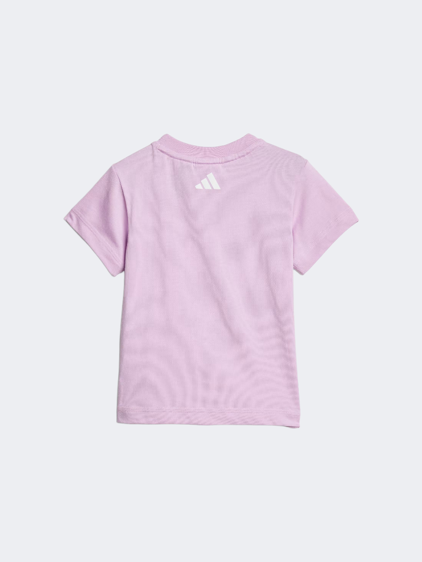 Adidas X Smileyworld Baby-Girls Sportswear Set Lilac/ Blue