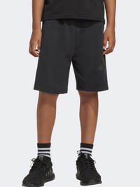 شورت رياضي للأطفال للجنسين Future Icons Logo Above Knee من Adidas باللون الأسود