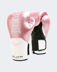 قفازات ملاكمة برو ستايل موحدة للجنسين من Everlast وردي/أبيض 884960-70